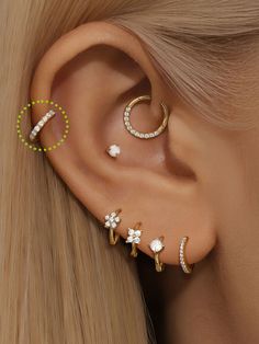 Details&Size Materials:14K Solid Gold Thickness/Gauge: 16g (1.2mm) Inner Diameter: 0.32"(8.1mmï¼?br> Stone:Ultra Shine AAAAA Cubic Zirconia Crystal Waterproof and Tarnish-proof & Hypoallergenic Gold Small Hoop Piercings With Prong Setting, Gold Hoop Piercings With Prong Setting, Huggie Earring, Lace Tattoo, Solid Gold Necklace, Sell Gold, Earring Sale, Huggie Hoop Earrings, Huggies Earrings