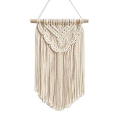 a macrame hanging on a wall