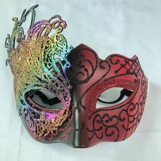 Faster shipping. Better service Mascaras Halloween, Halloween Masquerade, Head Pieces, Spray Pattern, Game Dresses, Masquerade Mask, Mask Party, Masquerade Ball, Party Festival