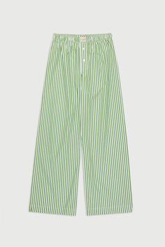 Boxer Pants, Comme Si, Striped Pants, Cotton Poplin, Martini, Fashion Inspo Outfits, Style Me, Outfit Inspirations, Summer Outfits