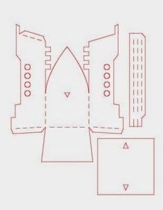 a paper model of a city with buildings