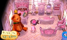 Big Teddy, Pink Hello Kitty, Cute Games, Pink Houses