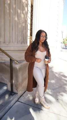 Booties Outfit, Chill Outfits, Looks Black, Long Winter, Brunch Outfit, Outfits Winter, Outfit Inspo Fall, Fall Fashion Outfits, Casual Fall Outfits