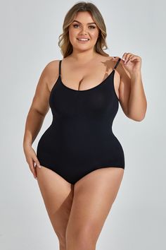 Pleasegetonesizeupthanyourregularsizeandtakethesizechartasareference. SIZE FIT Size(In) US Size Bust Waist Hip XL 14-16 40.16-44.09" 31.89-35.43" 40.55-44.88" 2XL 16-18 40.16-44.09" 31.89-35.43" 40.55-44.88" 3XL 18-20 44.49-18.03" 35.83-40.16" 45.67-50.00" 4XL 20-22 44.49-48.03" 35.83-40.16" 45.67-50.00" 5XL 22-24 49.21-52.79" 40.55-44.88" 51.18-55.12" SIZE FIT Model shown is 5'7" inch wearing 3XL/18-20. FABRIC CARE Shall: Polyester Lining: NoCares: Machine Wash DETAILS Type : Shapewears Occasion : Daily, Casual Elasticity : High Stretch Pattern Type : Plain Color : Black, Nude Season : Spring, Summer, Fall, Winter TIPS Due to the many variations in monitors, the color in the image could look slightly different, please take physical design and color shall prevail. Please allow 0.4"-1" diff Nude Plus Size, Plus Size Nude, Winter Tips, Winter Hacks, Plus Size Two Piece, Plain Color, Maxi Knit Dress, Shapewear, Fabric Care