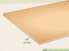 how to make a wooden box frame with pictures