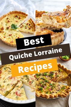 the best quiche lorraine recipes on this list are easy to make and delicious