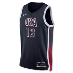 Bam Adebayo, Team Usa Basketball, Kevin Love, Usa Basketball, Personalized Jersey, Country Wear, Basketball Jerseys, Suit Up, White Jersey