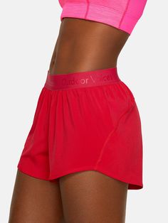 Relay Short - Lightweight Shorts Women – Outdoor Voices Yoga Fits, Track Fits, Running Fits, Best Running Shorts, Fitness Outfits, Sports Shorts Women, Fitness Wear, Workout Outfits, Summer Workout