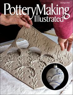 the cover of pottery making illustrated magazine