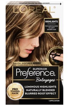 Blonde To Light Brown, Hari Styles, Ion Hair Colors, Brown Blonde Hair, Dark Blonde, Balayage Highlights, Light Brown Hair, L Oreal, Hair Dye