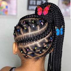 Different Kinds Of Braids, Kinds Of Braids, Black Kids Braids Hairstyles, Lil Girl Hairstyles, Kids Curly Hairstyles, Kid Braid Styles, Cute Braided Hairstyles, Protective Hairstyle, Girls Natural Hairstyles