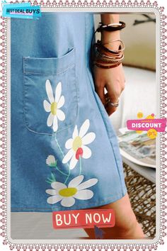 Blue Casual Printed Short Sleeve Women Dress Knee-length Spring Mini Dress With Pockets, Casual Spring Shift Mini Dress, Spring Knee-length Mini Dress With Pockets, Casual Shift Mini Dress For Spring, Knee-length Mini Dress With Pockets For Spring, Spring Mini Dress With Pockets, Summer Mini Dress With Pockets For Spring, Spring Beach Mini Dress With Pockets, Light Blue Summer Dress With Pockets