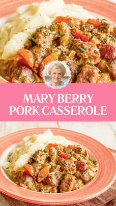 Mary Berry Pork Casserole Tiny Meals, Pork Casserole Recipes, Mary Berry Recipes, British Food Traditional, Pork Casserole, Mary Berry Recipe, Food Traditional, Berry Recipes, Scottish Recipes