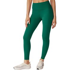 Stylish and functional, the Beyond Yoga Powerbeyond Strive HW Midi Legging is a great daily wear tight that can keep up with whatever your day has in store. The nylon and elastane blend locks in a secure fit that encourages movement, while the 7/8-length offers effortless styling. Green Compression Yoga Pants With Go-dry, Green Go-dry Yoga Pants For Sports, Green Go-dry Leggings For Workout, Versatile Green Sports Leggings, Versatile Green Leggings For Sports, Green Go-dry Activewear For Pilates, Green Go-dry Leggings For The Gym, Green Activewear For Pilates With Athletic Fit, Green Go-dry Leggings For Running