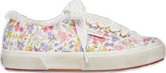 Floral Shoes Sneakers, Superga Platform, Ribbon Laces, Superga Sneakers, Superga Shoes, Floral Sneakers, Purple Sneakers, Limited Edition Sneakers