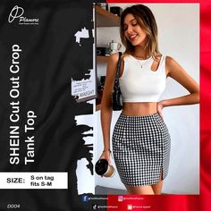 SHEIN Cut Out Crop Tank Top By Plamore |RETAIL PRICE: ₱85 | WHOLESALE PRICE: ₱85 | SHEIN Philippines | Please Click the link below to get this product | Cash on delivery also available | Cheap and Best Quality Original SHEIN Products Available only on Plamore Philippines | Please check our page for discount and offers Crop Tank Top, Cropped Tank Top, Crop Tank