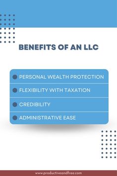 Ready to take your business to the next level? Explore the world of LLCs and unlock a host of benefits, from tax advantages and financial protection to enhanced credibility and growth opportunities. Discover how an LLC could be the key to unlocking your business's true potential and propelling it forward to new heights. Explore The World