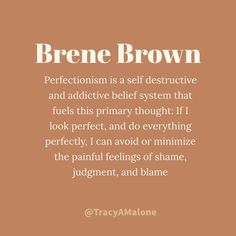 Therapy Practice, Brene Brown Quotes, Attitude Is Everything, Psychology Quotes, Brene Brown, Sarasota Fl, Perfectionism, Mental And Emotional Health, Self Compassion