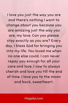 a pink background with the words happily love you