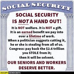 social security is not a hand out