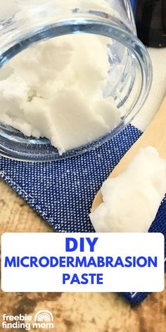 Easy Diy Beauty Products, Microdermabrasion Paste, Homemade Beauty Recipes, Paste Recipe, Baking Soda Shampoo, Diy Scrub, Healthier Skin, Homemade Beauty