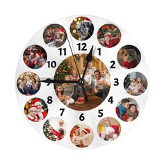 PRICES MAY VARY. 【Personalised Photo Clock】Click the " customize now " button to design your own personalized wall clock. Click “browse” button to add any photo you want. Adjust your photo to a proper place. Finally, you can get a special wall clock. Personalise your favourite photo on the clock, such as the photo of the couple, the photo of your family, the photo of your pet, the photo of your baby, etc. Every time you see the time, you can remember the happy moments recorded by the photos. 【Hi Picture Clock, Photo Wall Clocks, Personalized Wall Clock, Photo Clock, Personalized Clocks, Custom Clocks, Clock Gift, Unique Clocks, Valentines Day Birthday