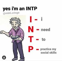 Mbti Comics, Intj Intp, Myers Briggs Personality Types