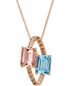 in stock Le Vian Jewelry, Trillion Ring, Levian Jewelry, Peach Morganite, Chocolate Diamonds, Le Vian, Aquamarine Blue, Blue Sea, Jewelry Watches