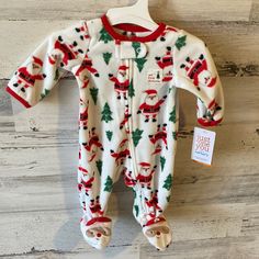 Brand New With Tag Just One You By Carter’s Christmas Sleeper With 2-Way Zipper. My First Christmas Size Newborn Baby Boy Christmas, Newborn Christmas, Baby Boy Clothes Newborn, My First Christmas, Carters Baby Boys, Boys Christmas, Baby Outfits Newborn, Boy Clothes