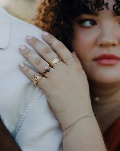 Originally created exclusively for our 'Dazee team, the Lackabunny Ring got so much love from our community we decided to make it available to all! Crafted from a handmade mold and made in small batches, the Lackabunny ring is made from ethically sourced 14k gold. Also available in Recycled Sterling Silver. Comes with a complimentary paper ring box or upgrade to a signature ring box. Sizing: Don't see your size? Email lackadazee@gmail.com. Materials: American-sourced recycled 14k gold. Nickel-fr Heirloom Style Everyday Stackable Rings In Recycled Gold, Handmade Everyday Rings With Round Band, Handmade Recycled Gold Promise Ring, Handmade Dainty Rings In Recycled Gold, Handmade 14k Gold Round Band Rings, Handmade Open Band Rings For Everyday, Handmade Open Band Jewelry For Everyday, Unique Everyday Jewelry With Open Band, Unique Everyday Jewelry Open Band