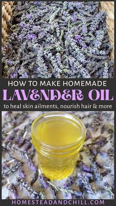 Lavendar Oil, Homemade Skincare, Razor Burn, Homemade Oil, Homemade Lotion