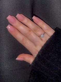 Nails, acrylics, short & simple, glossy pink, pink nails, pink, short nails Pink Glossy Nails Short, Glossy Nails Short, Nails Acrylics Short, Pink Glossy Nails, Glossy Pink Nails, Pink Pink Nails, Acrylics Short, Pink Short Nails, White Tip Acrylic Nails