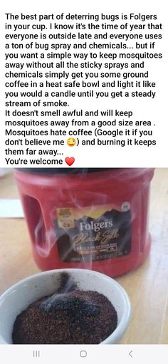 Survival Life Hacks, Good To Know, Simple Life Hacks, Diy Life Hacks, Mosquito Repellent, Diy Life, Back To Nature, Diy Cleaning Products, Useful Life Hacks