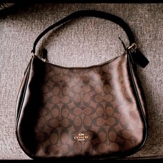 Brand New Without Tags. Pristine Condition. Worn Once. Coach Crossbody Purse, Tan Handbags, Buckle Bags, Brown Purses, Coach Shoulder Bag, Black Leather Purse, Black Leather Tote, Coach Crossbody Bag, Black Leather Handbags