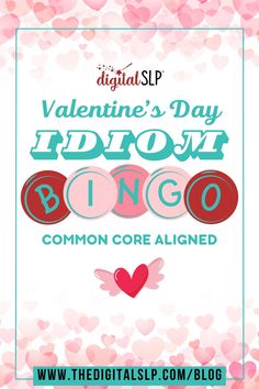 Enjoy working on idioms this Valentine's Day with our Common Core Aligned Valentine's Day Idiom Bingo resource. ! This engaging activity includes 16 idioms with their definitions, call-out strips, 10 bingo boards, and heart-shaped bingo chips (available in both color and black lines). Have fun!