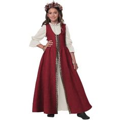 Faire Dress, Long Flowing Dresses, California Costumes, Cream Color Dress, Ren Fest, Project Presentation, Costume Collection