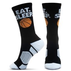 Basketball players will love a pair of moisture-wicking basketball crew socks that provide all-day comfort with a cushioned footbed and supportive arch band. Basketball Designs, Basketball Silhouette, Team Socks, Socks Packaging, Hanging With Friends, Basketball Clothes, Basketball Design, Basketball Ball, Basketball Socks