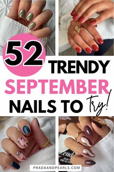 50+ September Nails You Must Copy This Year; floral nails fall! This includes september nails designs, september nails ideas, september nails 2024, september nails designs color fall, september nails almond, september nails acrylic, september nails square & more! This also includes september nail art, september nail ideas, september nail colors, september nail ideas gel, fall nails, fall nail art, fall nails designs, fall nails ideas & more! #septembernails #septembernailsdesigns #septembernailsideas #fallnails Almond Nails September 2024, Nails September 2024, Nails Acrylic September, September Nails Almond, Late Summer Early Fall Nails