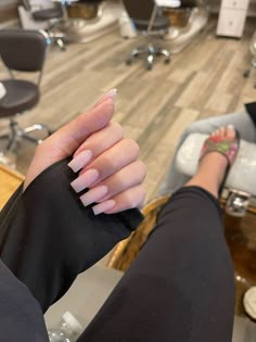 Acrylic Nails Bubble Bath, Nails Bubble Bath, Soft Girl Nails, Nails Bubble, Uni Nails, Cute Nails Simple, Nail Designs Simple, Acrylic Nails Nude, Nails Minimalist