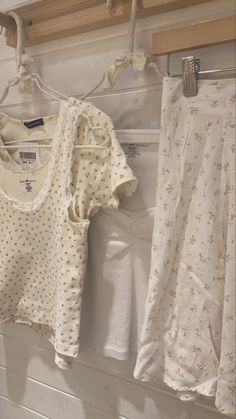 Coquette Brandy Melville, Cute Pajama Sets, 가을 패션, New Wardrobe, Retro Outfits, Aesthetic Outfits, Cute Casual Outfits