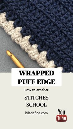 crochet beginners learn How To Fix Uneven Crochet Edges, Hekel Randjies, Crocheted Edges For Baby Blankets, How To Crochet Faster, Crochet Finishing Edge, Crochet Boarder Stitches Tutorial