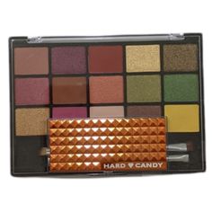 Hard Candy Look Pro! Earthy Vixen Eyeshadow Palette With 15 Colors. New And Sealed. Purple Gold