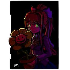 Yuri Fanart, Flowey The Flower, Fandom Jokes, Creepy Smile, Rpg Horror, Rpg Horror Games