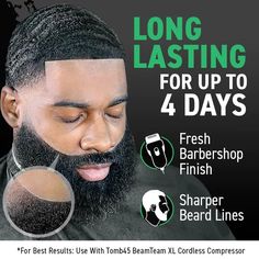 Waves Hairstyle Men, Beard Line, Darker Hair, Beard Colour, Brow Color, Full Beard, Black Men Hairstyles, Straightening Brush, Beard Trimming