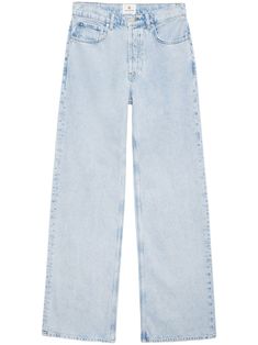 light blue organic cotton-cotton blend washed denim wide leg high-rise classic five pockets concealed fly and button fastening straight hem Light Blue Wide Leg Jeans, Jeans Png, Jeans Reto, Light Blue Denim Jeans, Black Dresses Classy, Denim Wide Leg, Jeans Light Blue, High Rise Wide Leg Jeans, Jean Large