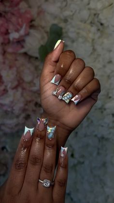 Cruise Nails, 2024 Prom, Red Tattoos, Dope Nail Designs, Nail Idea, Pink Prom, Prom Nails