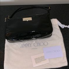 Authentic Jimmy Choo Handbag. Hardly Worn. No Stains Or Signs Of Wear. Comes With Authentic Certificate Card And Original Dust Bag. Jimmy Choo Bags, Jimmy Choo Handbags, Jimmy Choo Bag, Mini Bags, Michael Kors Jet Set, Jimmy Choo, Mini Bag, Dust Bag, Michael Kors