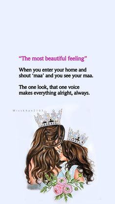 Mumma Daughter Quotes, Mother Daughter Cartoon Images, Mumma Quotes, Mum Quotes From Daughter, Birthday Wishes For Twins, Love You Mom Quotes, Love My Kids Quotes, Newborn Quotes