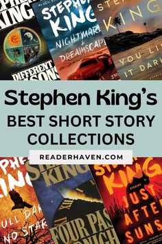 stephen king's best short story collections