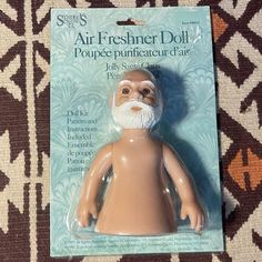 an air freshener doll is in the package